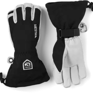 Army läder Heli Ski 5 finger